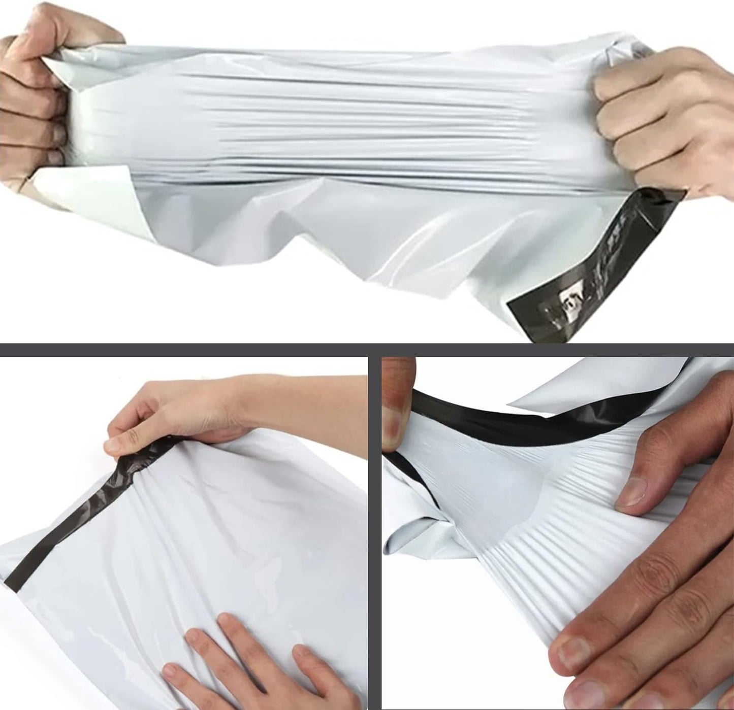 Enveloppes Plastiques pour expédition sans pochette
