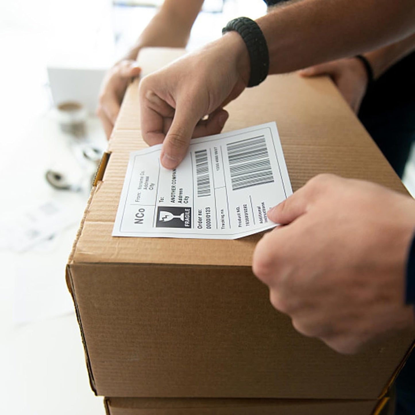 Pochette de 200 étiquettes autocollantes multi-usages