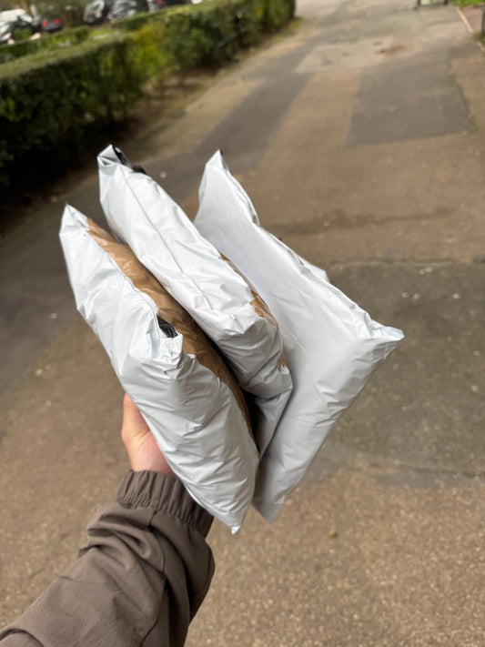 Enveloppes Plastiques pour expédition gris