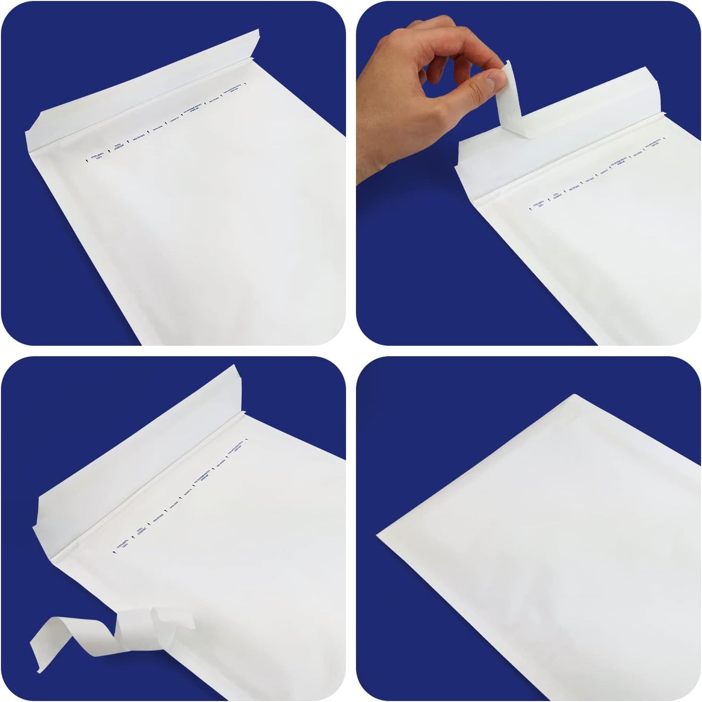 Lot de 10 enveloppes à bulles