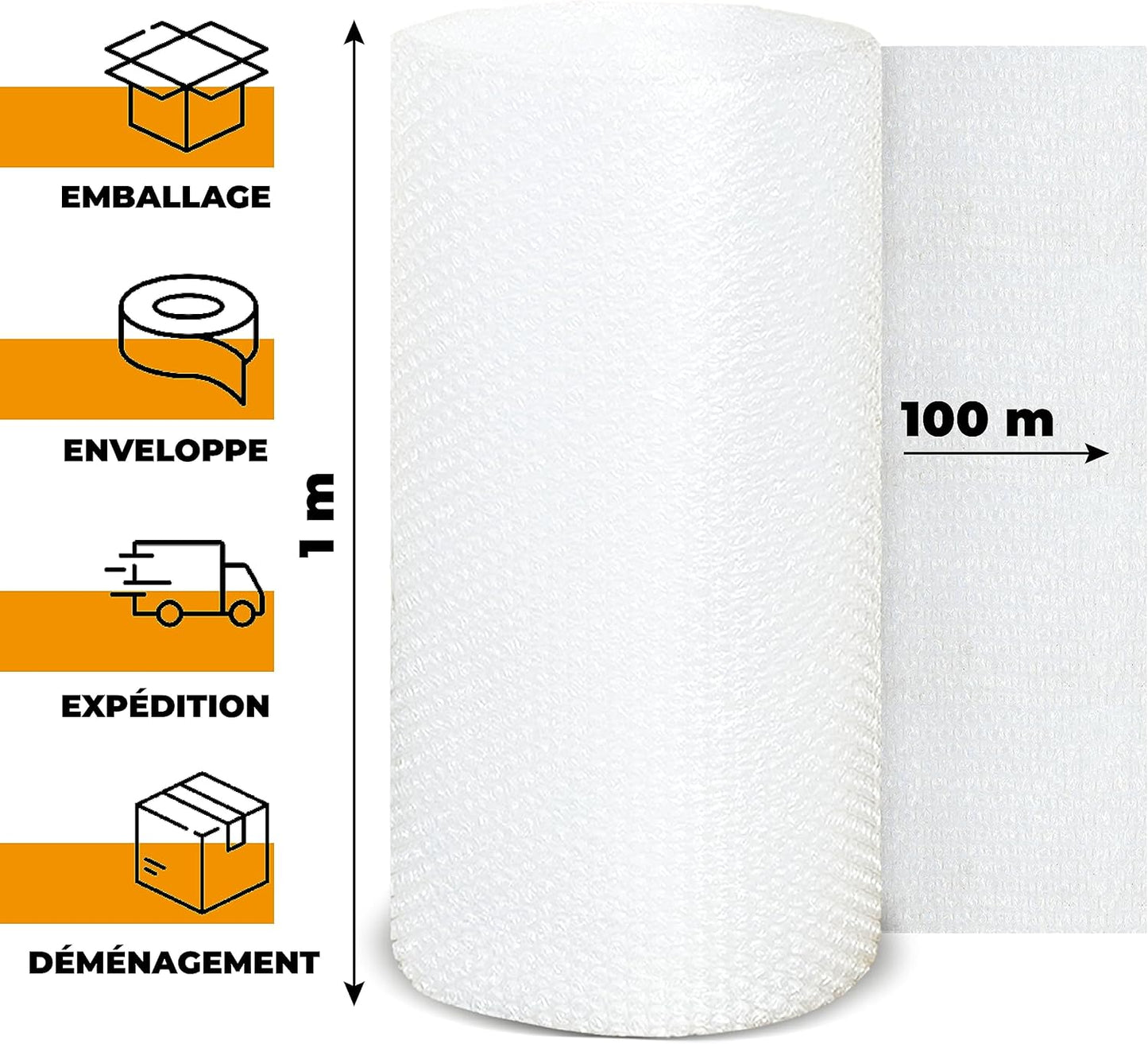Papier bulle 1 m x 100 m