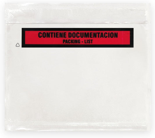 Pochettes A5 porte-document adhésives