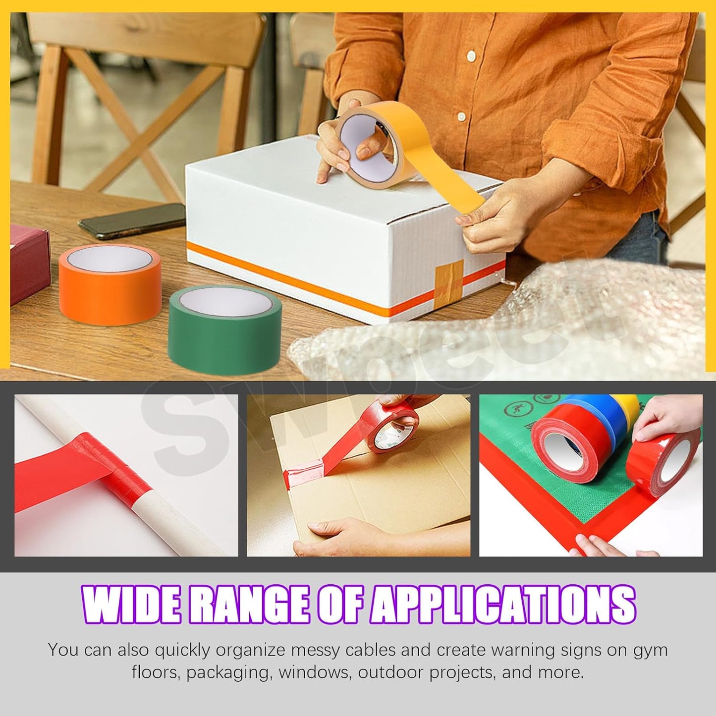 Ruban adhésif coloré