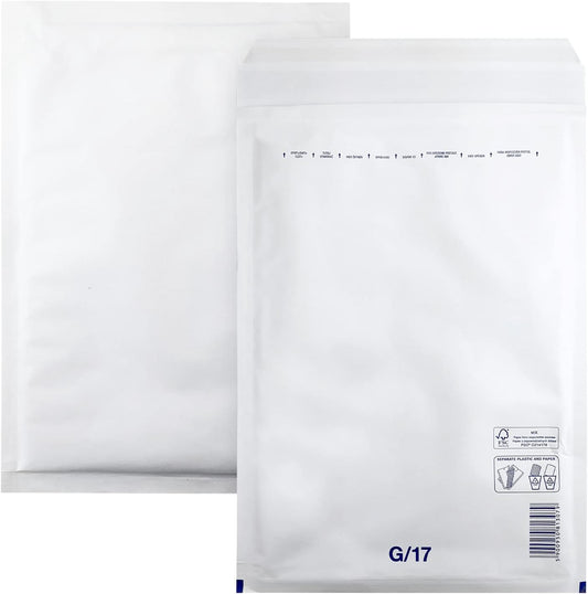 Lot de 10 enveloppes à bulles